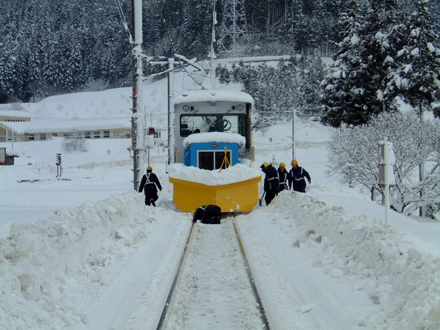 除雪作業