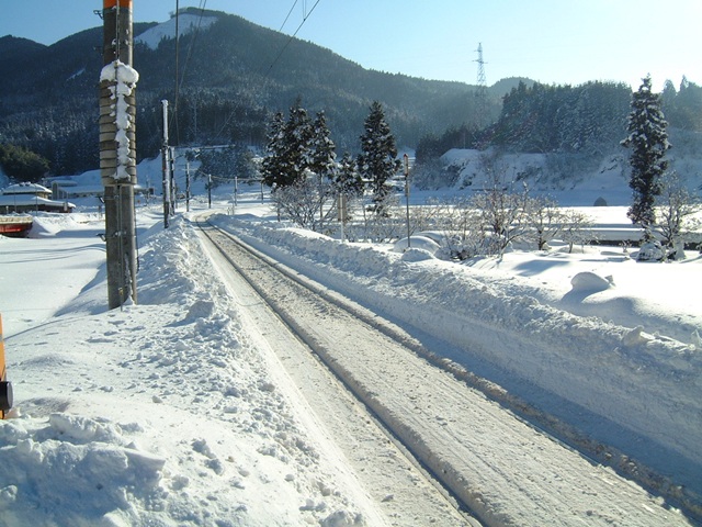 積雪と軌道１