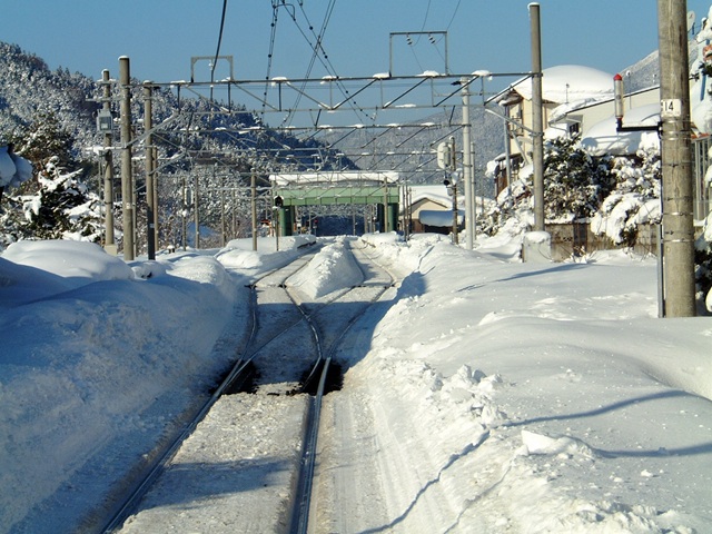 積雪と軌道２