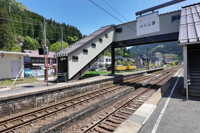 上石見駅の風景
