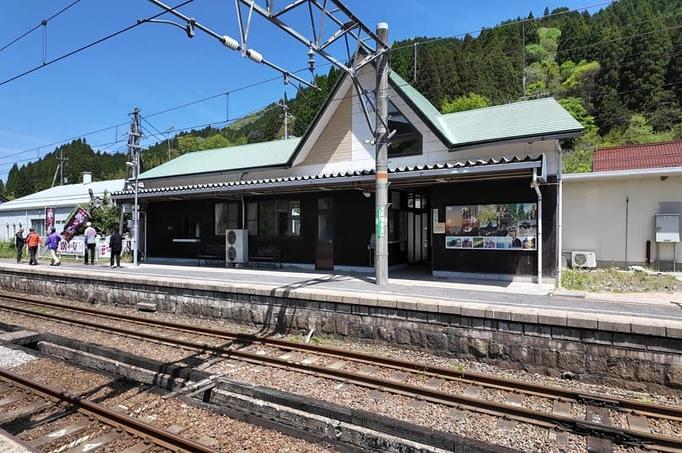 上石見駅の風景